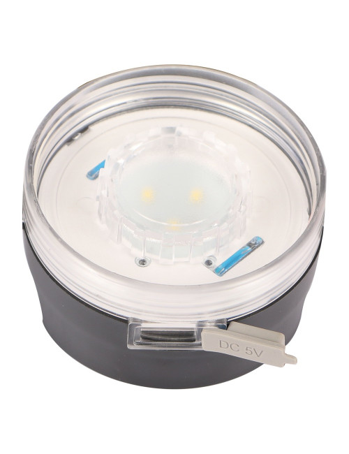 5IN1 لمبة رحلات سيليكون طاقة شمسية وردي