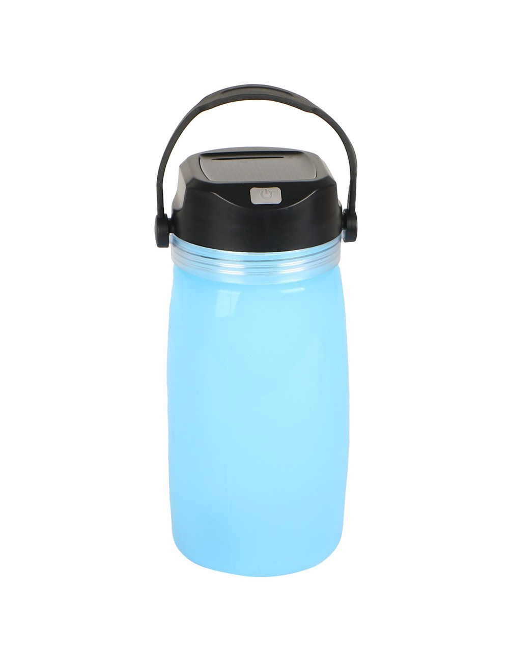 5IN1 لمبة رحلات سيليكون طاقة شمسية ازرق