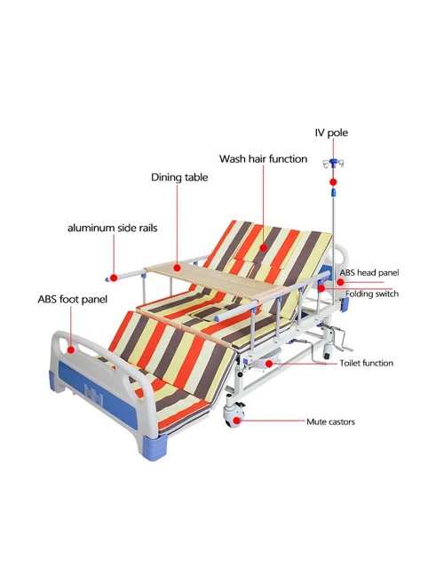 JAS-MNRB MEDICAL BED 200 X 96 X 50CM