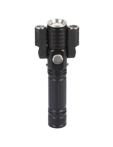 ROTARY ZOOM FLASHLIGHT LITHIUM BATTERY18650 1200MAH