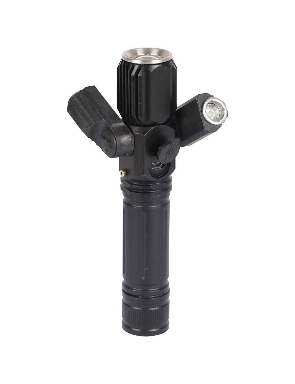 TELESCOPIC ZOOM FLASHLIGHT LITHIUM BATTERY18650 1200MAH