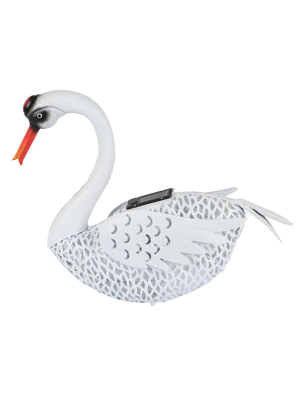 DECORATIVE SWAN SHAPE SOLAR GARDEN LAMP 800G
