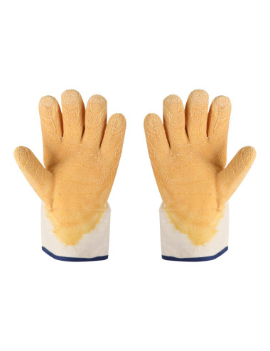 كفوف اصفر بلاستيك خشن "11 TWN