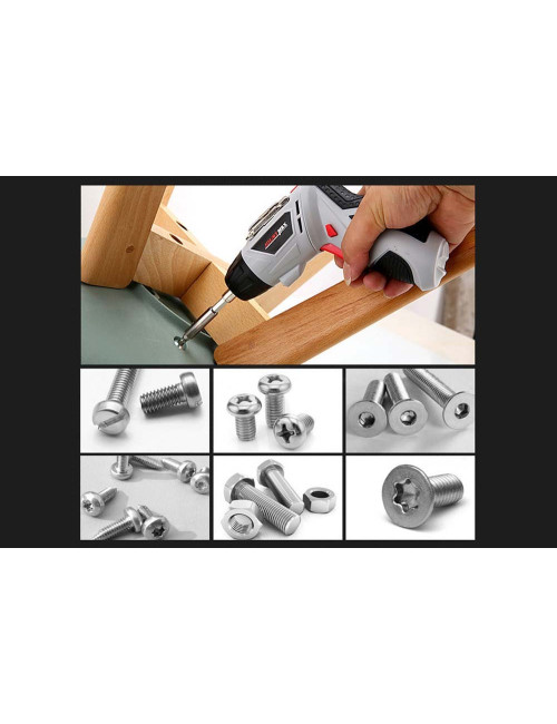 JST24802KIT CORDLESS SCREWDRIVER 4.8V KIT