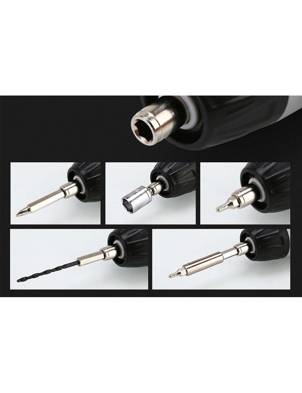 JST24802KIT CORDLESS SCREWDRIVER 4.8V KIT