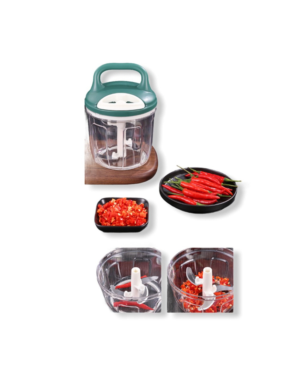 XP08590 700ML Manual Vegetable Slicer with Thread