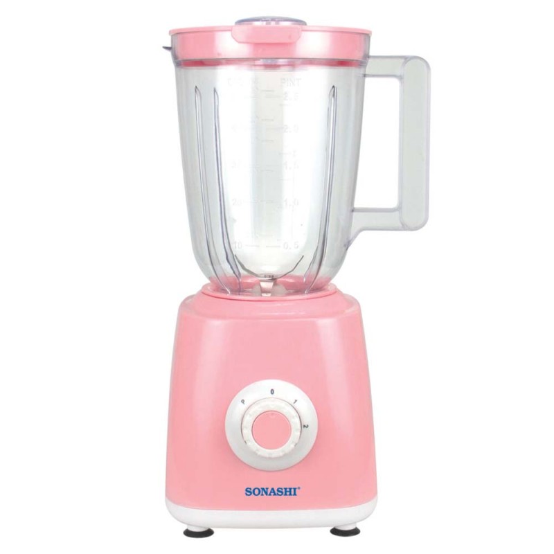 SONASHI 2 IN 1 BLENDER/ 4 SPEED /UNBREAKABLE JAR,350W