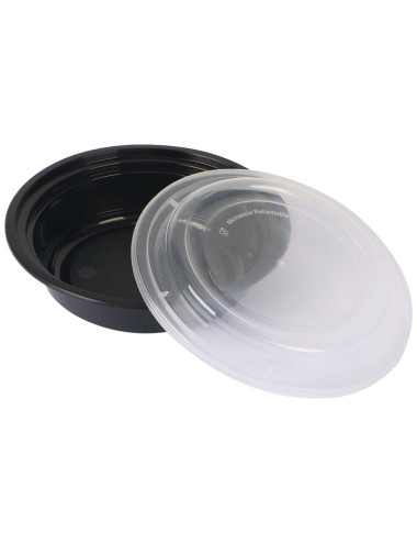 RO16oz ماعون ميكرويف مدور