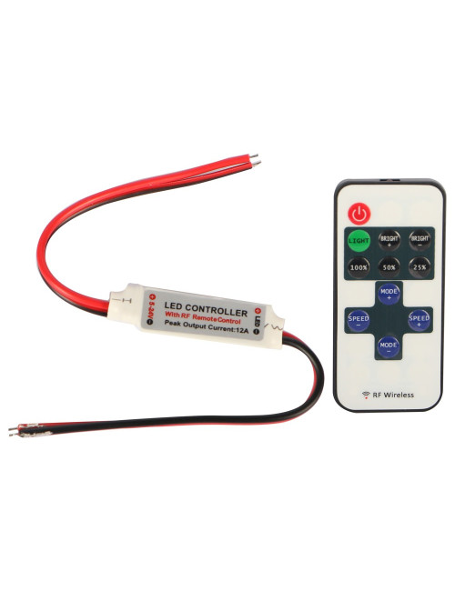 REMOTE WITH CONTROLLER FOR LED LIGHT 8W 12V
