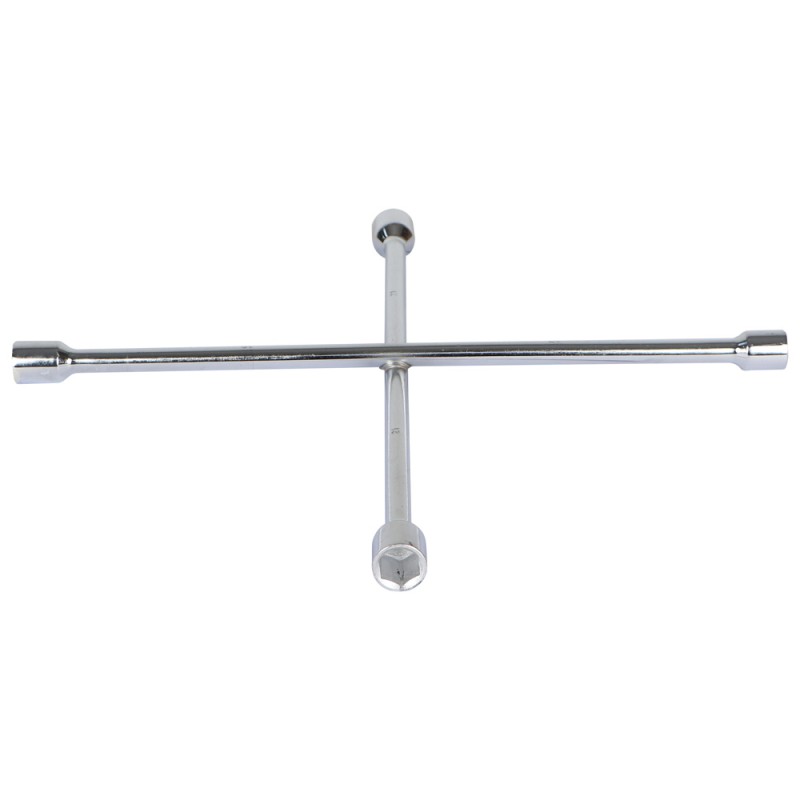 CROSS WHEEL SPANNER 19" X DIA 16MM -17 X 19 X 21 X23MM