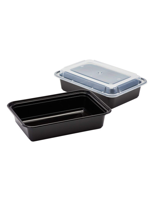 RE38oz Rectangular Microwavable Bowl