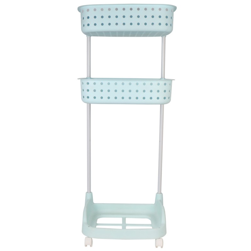 THREE LAYER LAUNDRY STORAGE BASKET MULTICOLOR 45*32*110