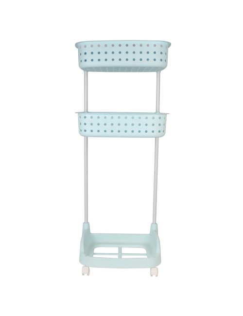 THREE LAYER LAUNDRY STORAGE BASKET MULTICOLOR 45*32*110
