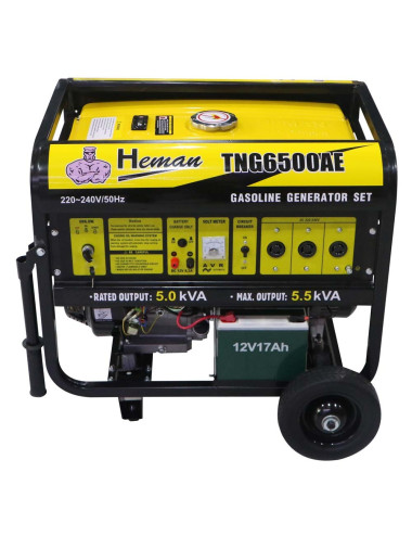 ماكينة مولد كهرباء HEMAN TNG6500AE- 5K.W CHN