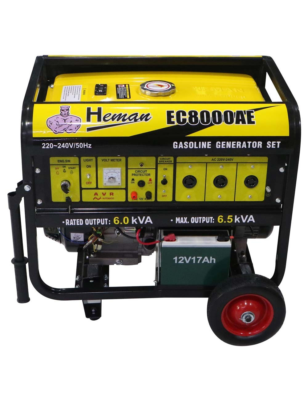 EC8000AE HEMAN GASOLINE GENERATOR 6 KW