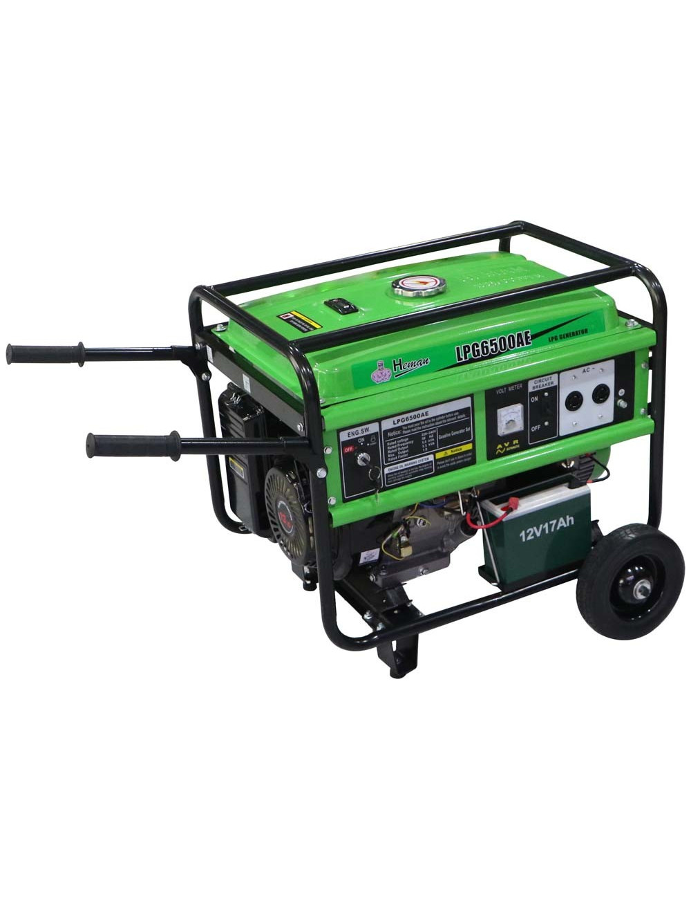 LPG 6500 HEMAN DUAL FUEL GENERATOR (LPG+GASOLINE) 5 KW