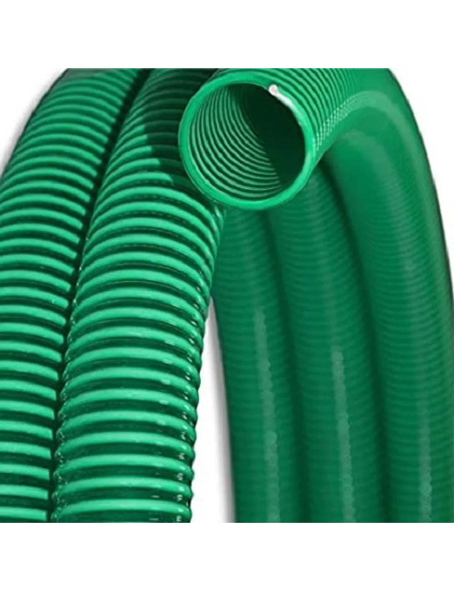 PVC SUCTION HOSE GREEN 2.5" x 30 MTR