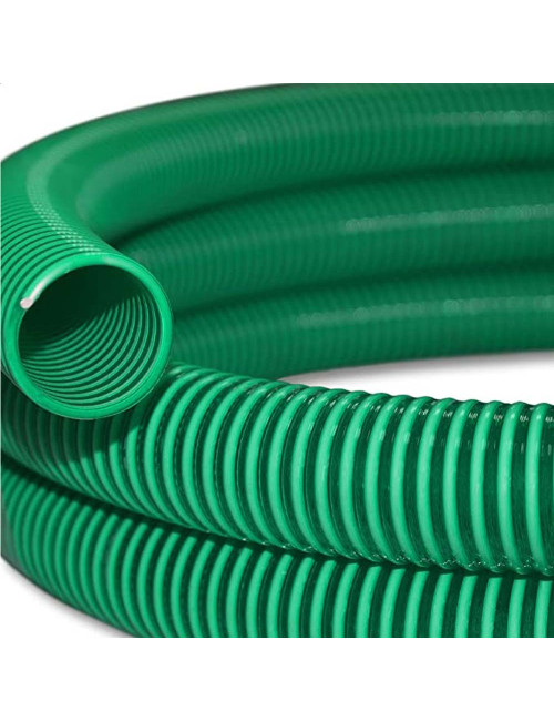 PVC SUCTION HOSE GREEN 2.5" x 30 MTR