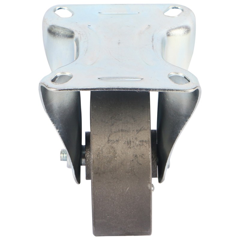 190085 CASTER WHEELS IRON FIXED 3.5