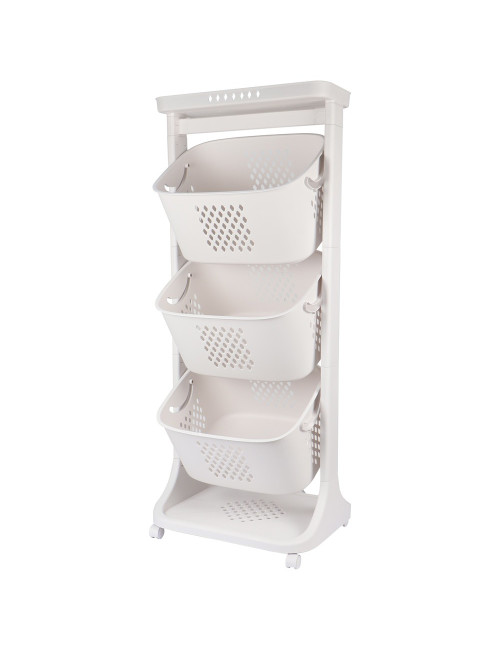 F856 THREE LAYER VEGETABLE RACK 44*33*109