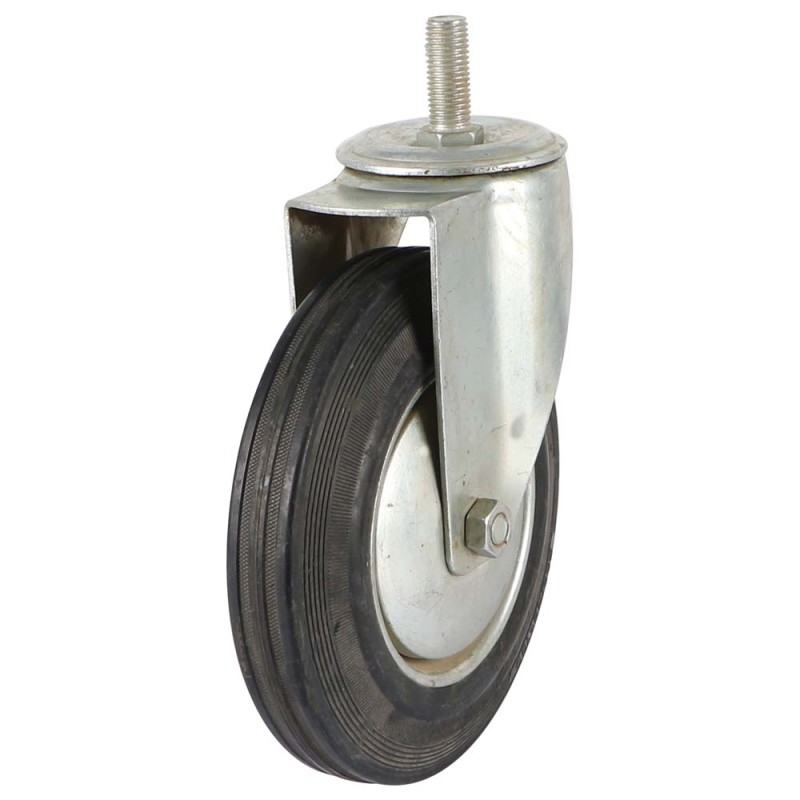 54200 RUBBER CASTER WHEEL 8"