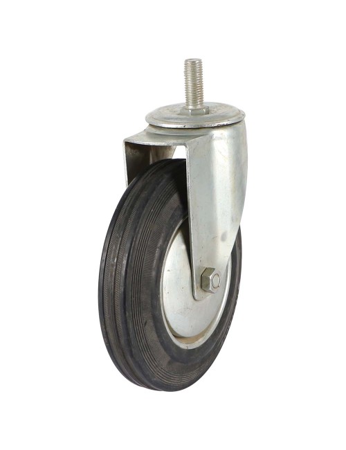 54200 RUBBER CASTER WHEEL 8"