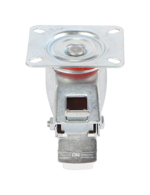 074100 CASTER WHEEL SWIVEL WITH BRAKE 4"