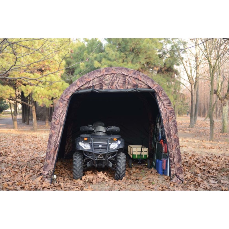 105-0145 CAMOUFLAGE ARCH TOP SHELTER 3 x 3 x 2.4 MTR