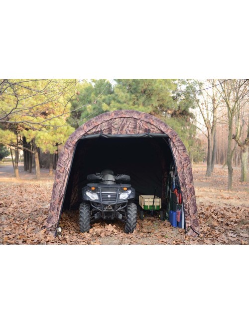 105-0145 CAMOUFLAGE ARCH TOP SHELTER 3 x 3 x 2.4 MTR