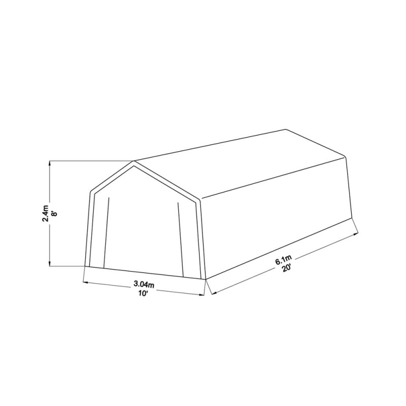 103-1105CM خيمة حديقة 3×6×2.4 CHN