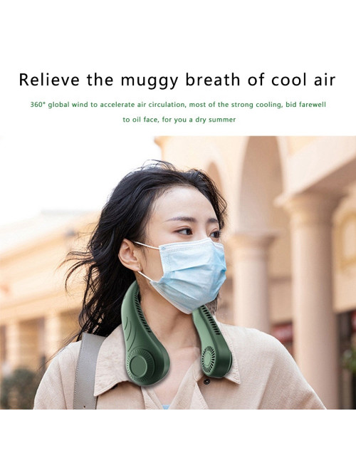 BLADELESS NECK FAN 2000MAH