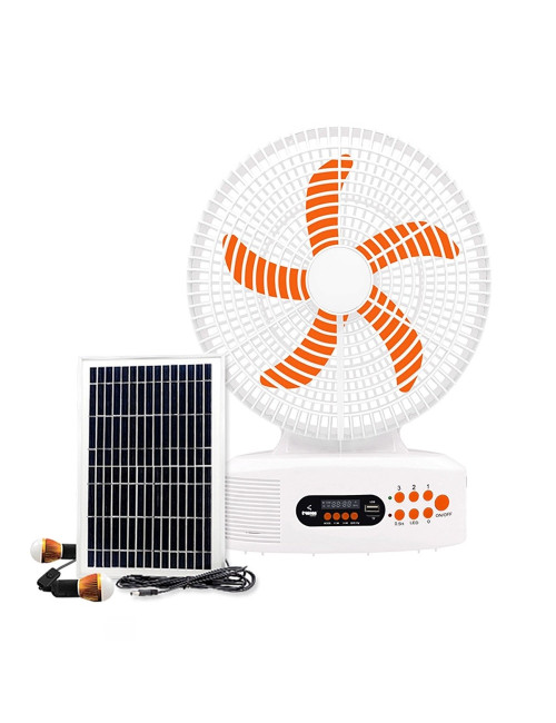 LD-312 SOLAR FAN AC/DC 12"