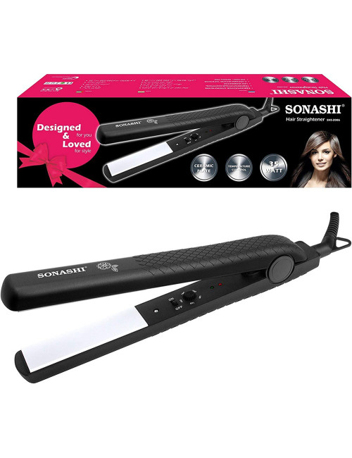 SONASHI HAIR STRAIGHTENER WHITE CERAMIC PLATE