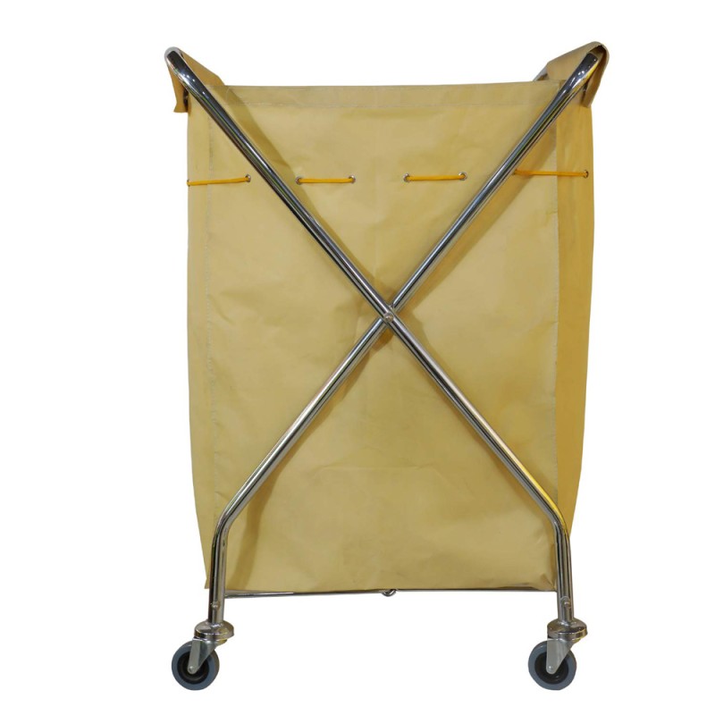 D-027 FOLDING X-SHAPED LINEN CART