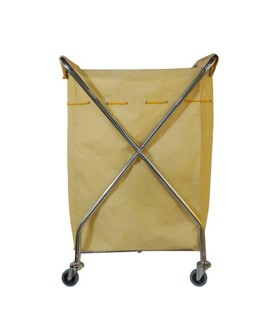 D-027 FOLDING X-SHAPED LINEN CART