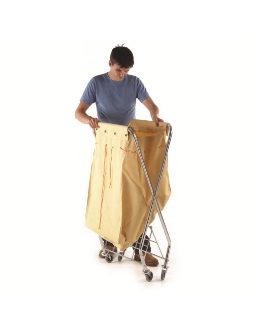 D-027 FOLDING X-SHAPED LINEN CART