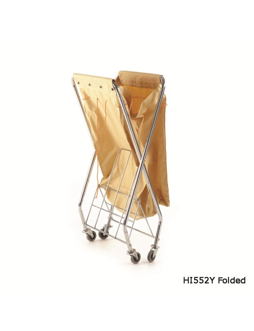 D-027 FOLDING X-SHAPED LINEN CART