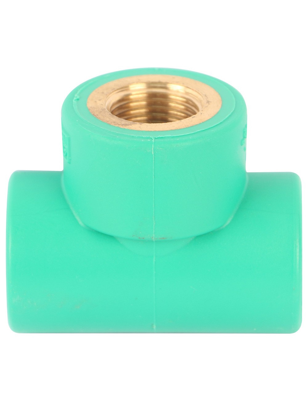 تي بسن 3/4"×1/2" اخضر لحيم عدساني كويتي