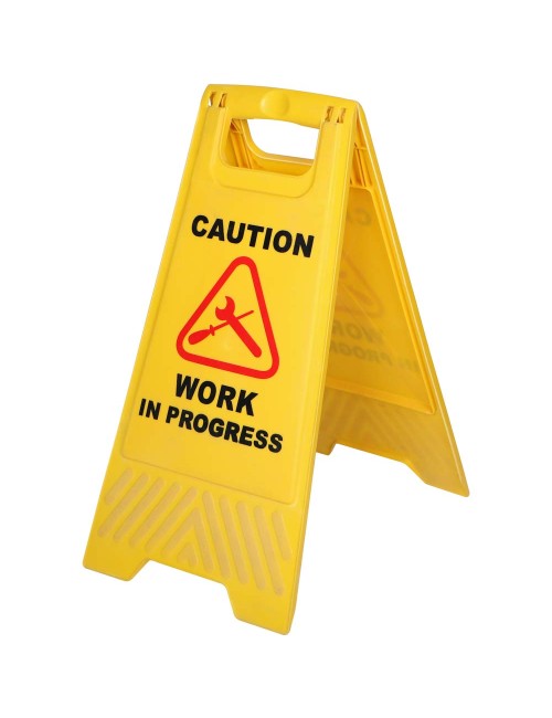 B-136 P.P. CAUTION BOARD - REPAIR IN PROGRESS
