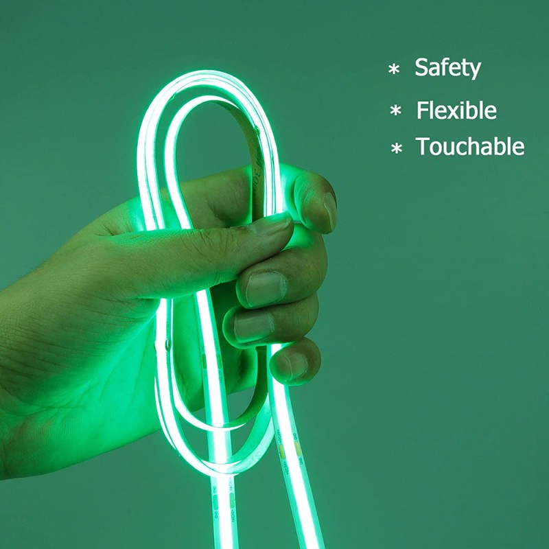 COB STRIP LIGHT 10MTR 24V DC GREEN