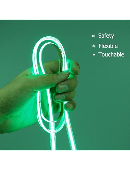 COB STRIP LIGHT 10MTR 24V DC GREEN