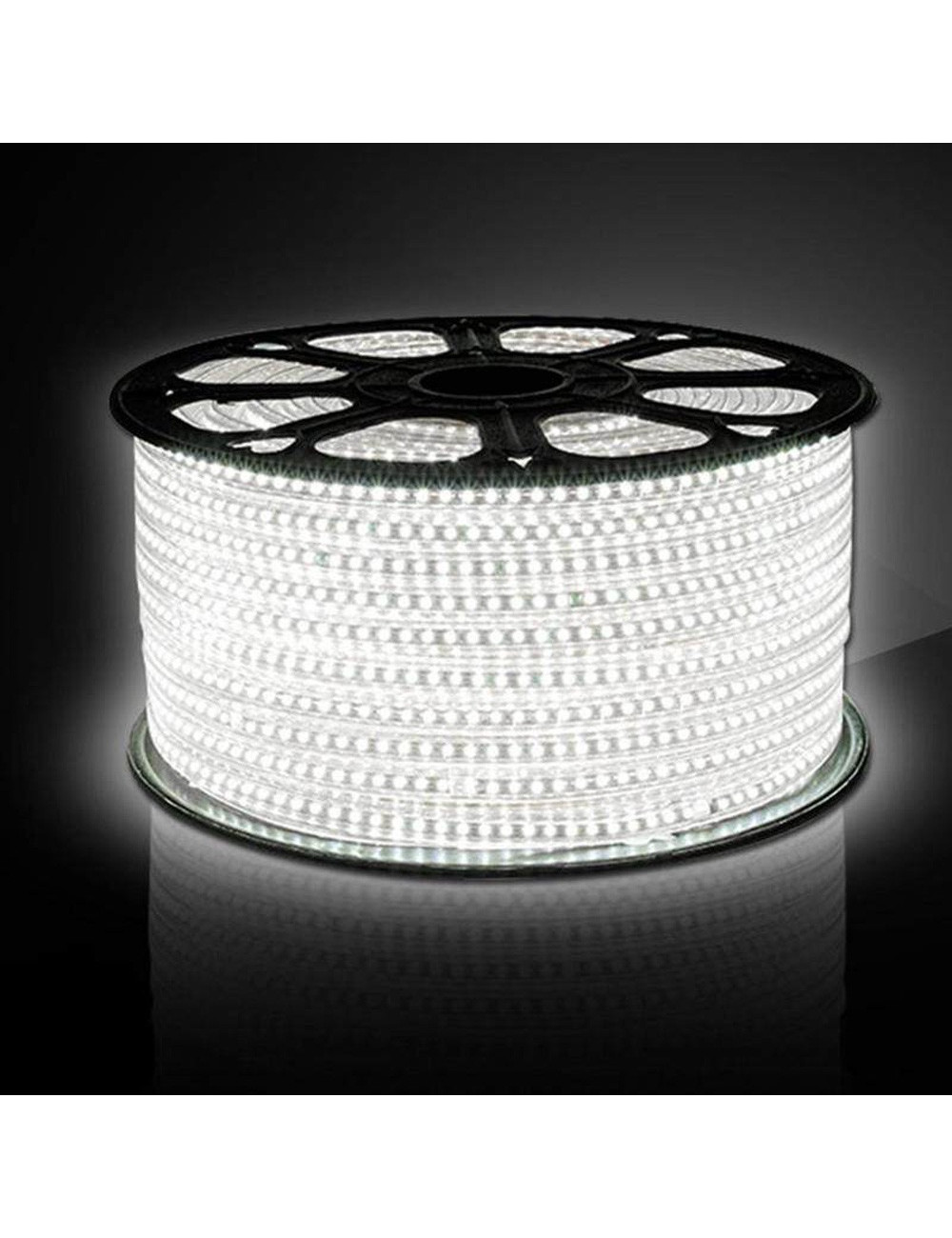 RUBBER COATING STRIP LIGHT 220V 100MTR WARM WHITE 3000K