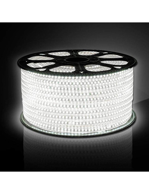 RUBBER COATING STRIP LIGHT 220V 100MTR WARM WHITE 3000K