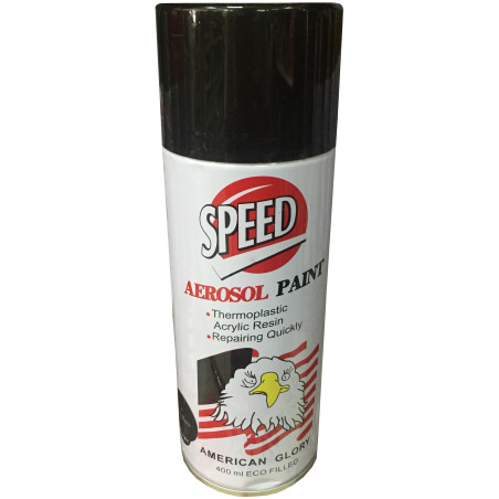 صبغ رش أسود مطفي - UAE