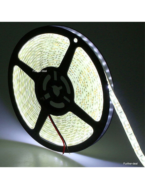 5050-60P 12 V LED STRIP LIGHT WHITE 5 MTR