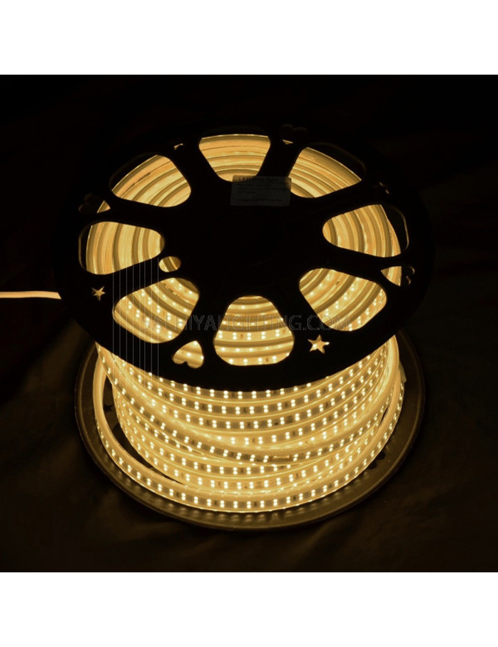 2835-180P DOUBLE LINE LED STRIP LIGHT WARM WHITE 50MTR