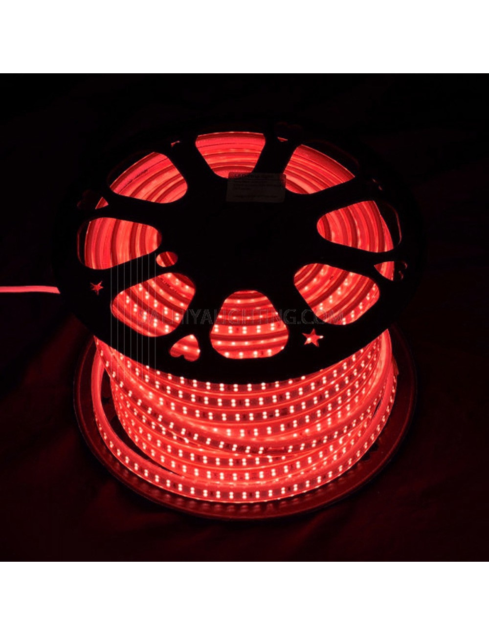 2835-180P DOUBLE LINE LED STRIP LIGHT RED 50 MTR- CH