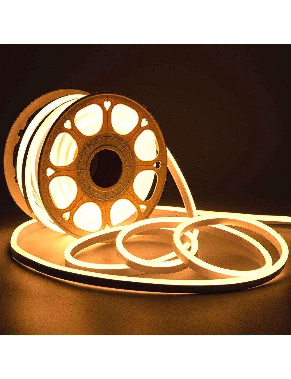 2835-120P NEON LED SPTIP LED WARM WHITE 50 MTR