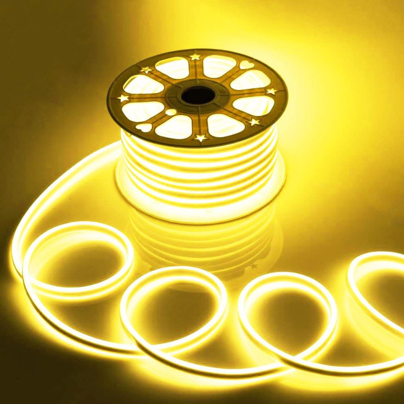 MTR 50 LED 2835-120P روب لايت نيون اصفرCHN