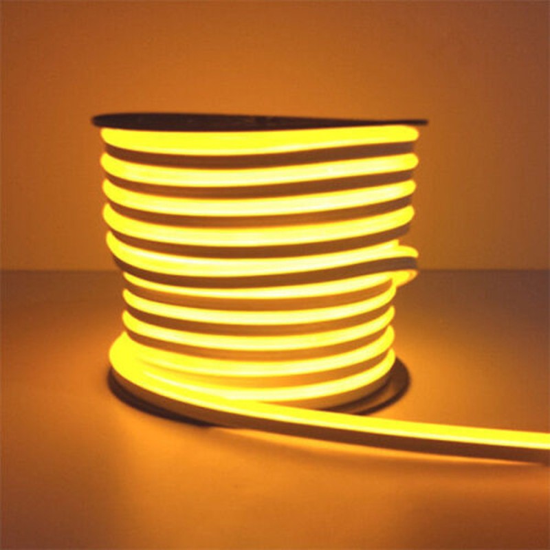 2835-120P NEON LED SPTIP LED YELLOW 50 MTR - CHN